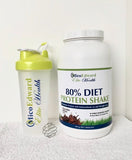 600ml Shaker Bottle Cup & Diet Protein Chocolate Deluxe flavoured Bundle