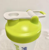 600ml Shaker Bottle Cup & Diet Protein Strawberry and Cream flavoured Bundle