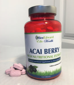 Acai Berry Nutritional 120 Tablets