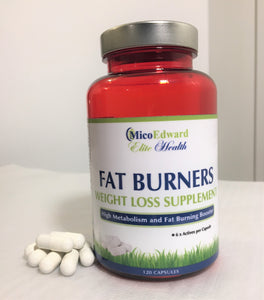 Fat Burners Food Supplement 120 Capsules